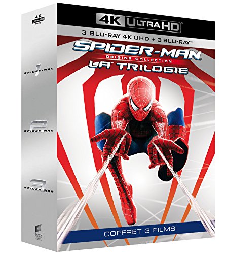Coffret Spider-Man Origins La Trilogie Blu-ray 4K Ultra HD